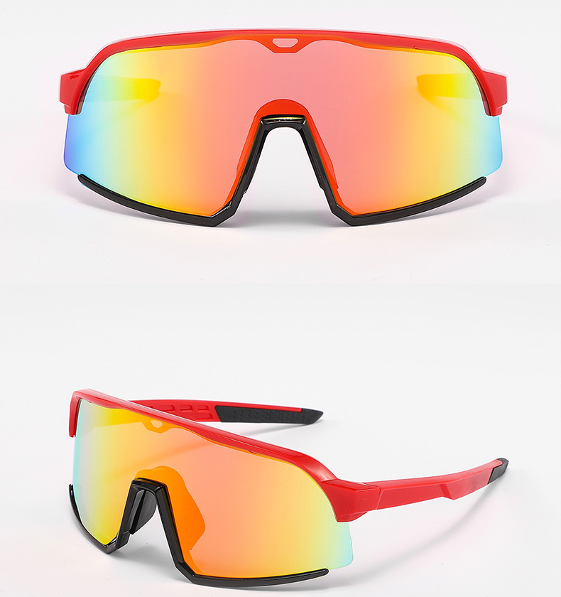 新款炫彩墨镜女士户外运动太阳镜登山防风沙防尘骑行眼镜男款批发详情14