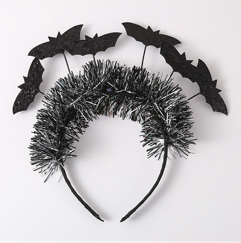 2024新款跨境发饰 万圣节恶魔幽灵南瓜发箍 派对头扣聚会表演头箍 其他分类精选详情4