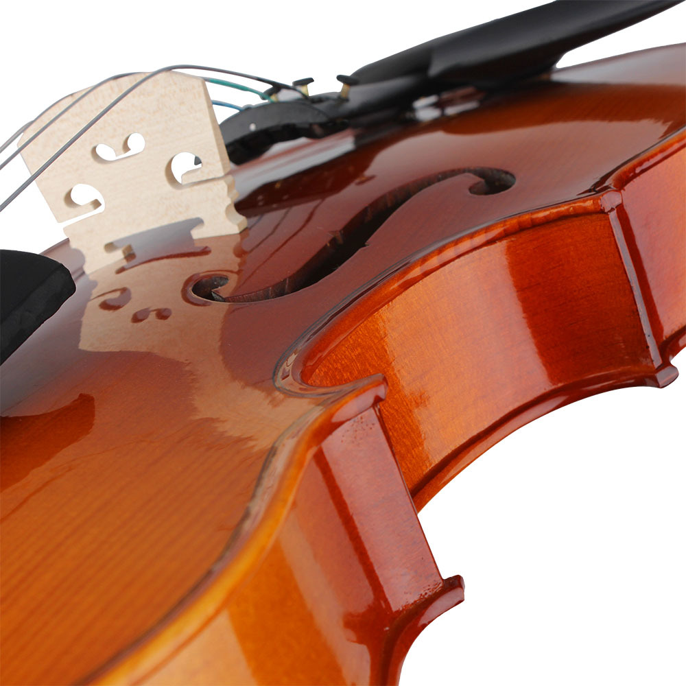 批发阿斯顿维拉虎纹中提琴自然色云杉实木中提琴学生练习演奏提琴详情13