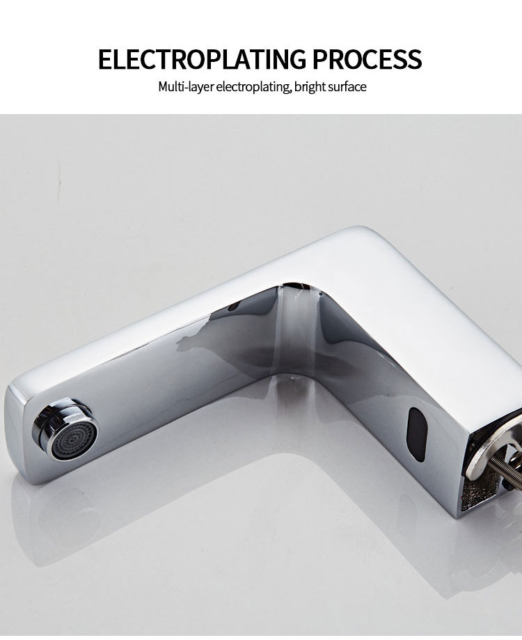 Hotel public infrared hot and cold hand washing machine, smart home sensor faucet, single-cooling fully automatic sensor faucet pic 35