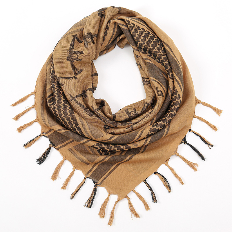 Best-selling Arab headscarves, camouflage special forces jacquard scarves, Arab square scarves, cs outdoor scarves, shawls pic 23