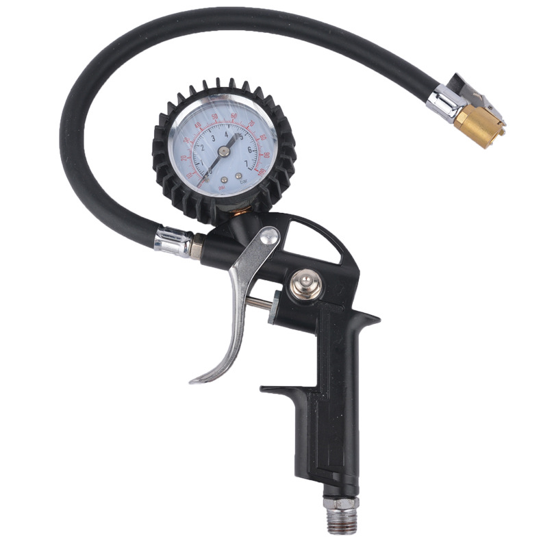 Tire pressure gauge, air pressure gauge accuracy, inflatable car tire pressure monitor, digital display tire pressure gauge, inflatable air gun pic 1