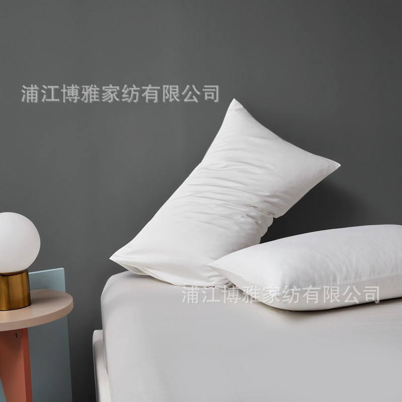 New Product 2022 Light Luxury Pair Pillowcase, 60-count long-staple cotton AB panel design, double-piece universal pillowcase wholesale pic 19