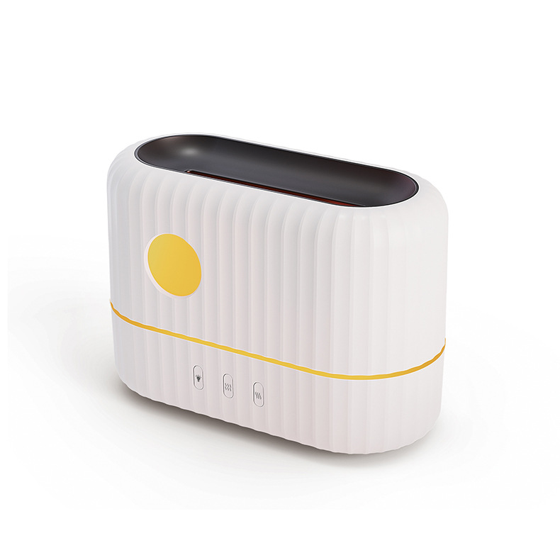 Cross-border 2024 New creative simulation flame aroma diffuser, aroma diffuser for home, office and desktop flame humidifier pic 25