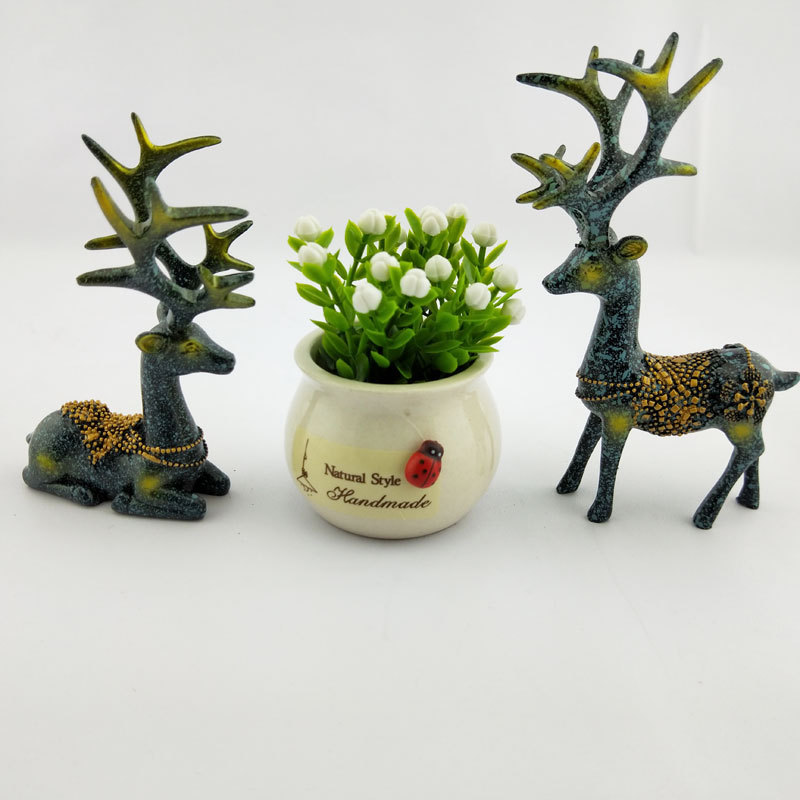 Auspicious fruit artificial flower potted plant decoration, car figurine matching, creative handcrafted car decoration pic 8