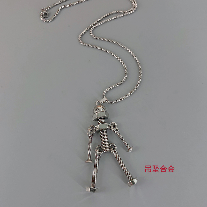 不掉色钛钢项链男潮小众设计高级感男士锁骨链个性街拍学生颈链潮详情39