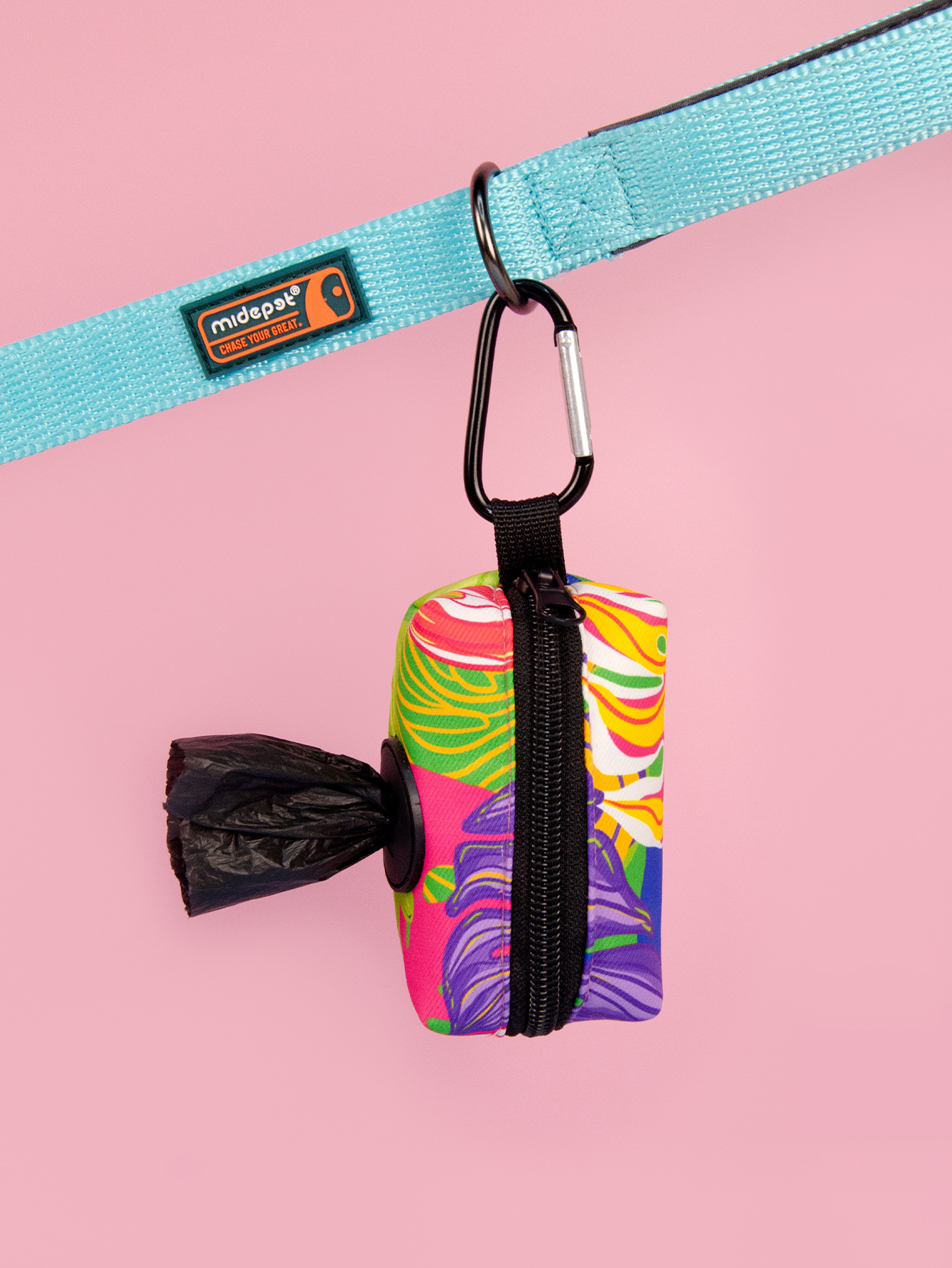 跨境热销新款宠物用品 猫咪狗狗专用垃圾袋分配器 宠物零售收纳包垃圾包批发 玩具附赠详情9