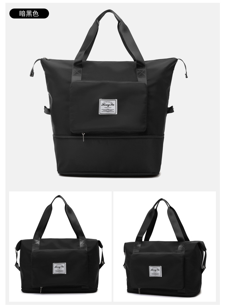 Wholesale dry and wet separation sports hand-held shoulder bags, yoga and fitness bags, folding and storage large-capacity travel bags, LOGO pic 46