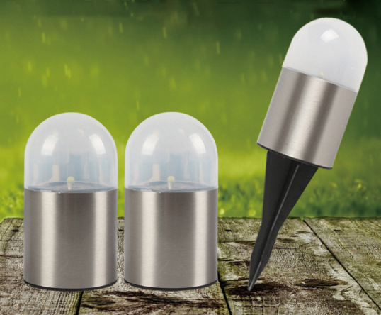 New solar lawn lamp, outdoor garden park decoration, courtyard atmosphere solar column head lamp pic 12