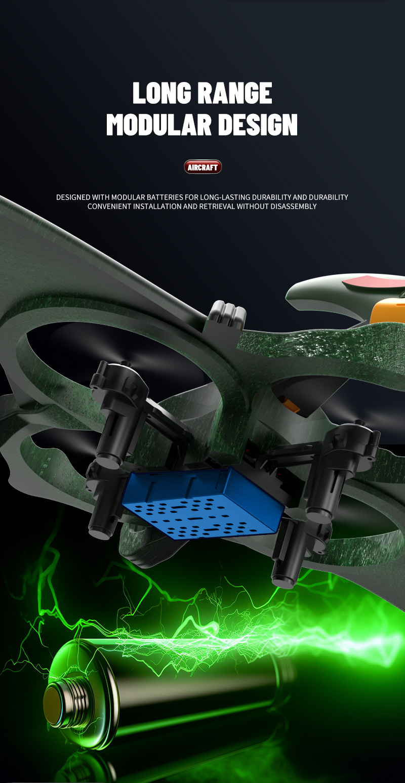 翼龙泡沫飞机人机带灯光飞行器战斗机儿童遥控飞机玩具批发详情10