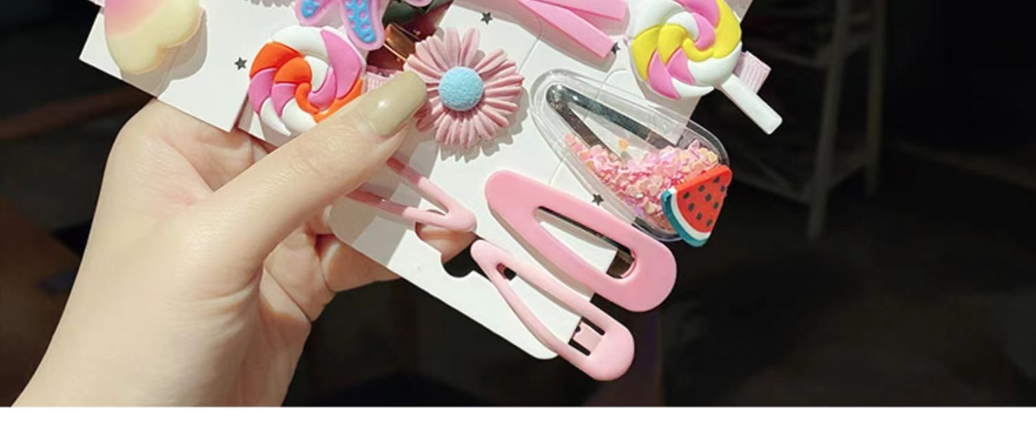 儿童多巴胺发夹发饰卡通发卡bb夹女童可爱宝宝刘海侧边夹头饰批发详情17