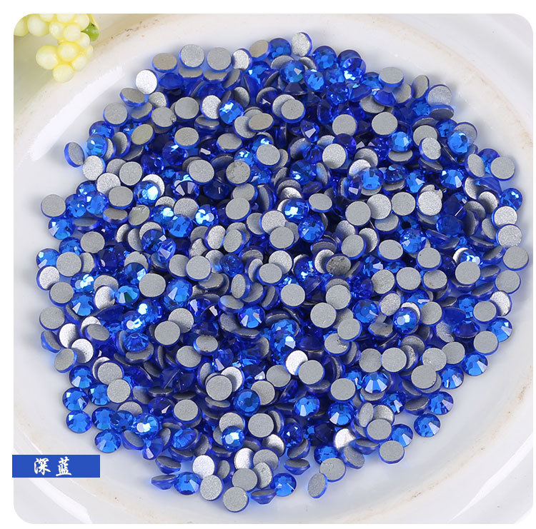 厂家直销平底水钻 水晶玻璃钻 美甲贴钻 diy手机壳材料 整包批发详情37