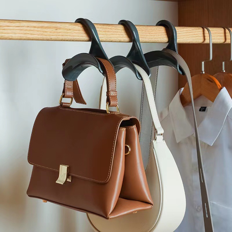 Bag hooks, clothes hangers, wardrobes, schoolbag hooks, handbags, hats, scarves, storage racks, storage items, arched hanging racks, hooks pic 7