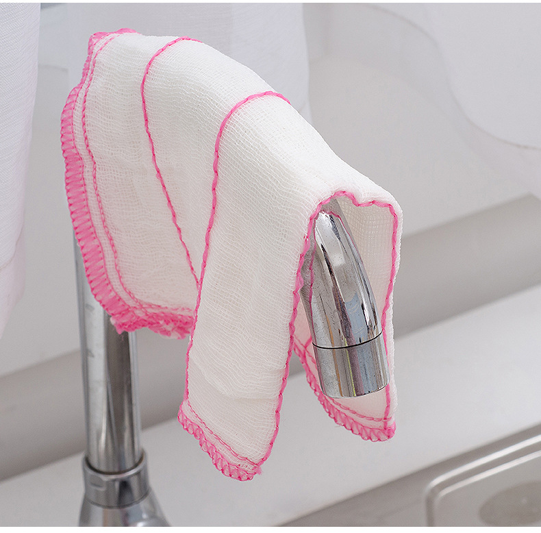 不沾油不易掉毛洗碗巾加厚擦桌碗百洁布吸水洗碗布厨房抹布小毛巾详情13