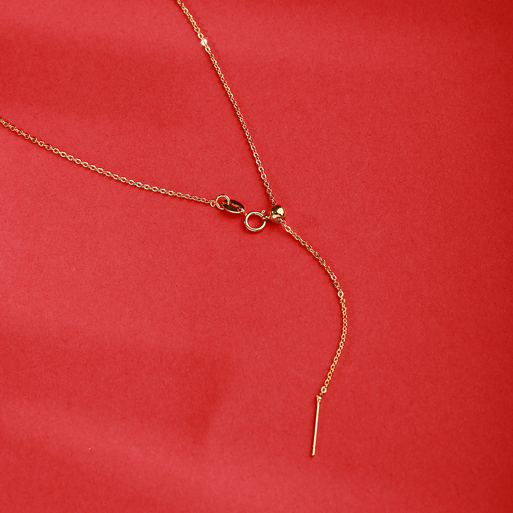 Wholesale of the popular Douyin S925 Silver Ruyi Xiangyun Peace Lock Necklace, a retro Chinese-style longevity lock chain pic 12