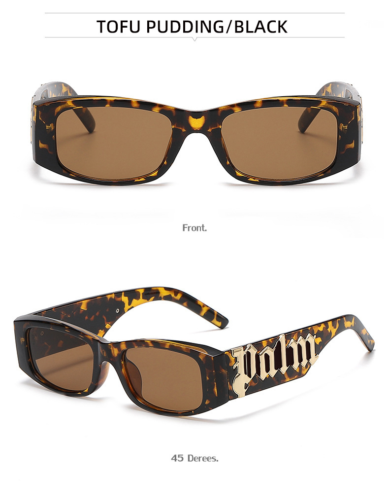 欧美个性小框墨镜女高级感跨境批发时尚宽镜腿太阳镜男款防紫外线详情40