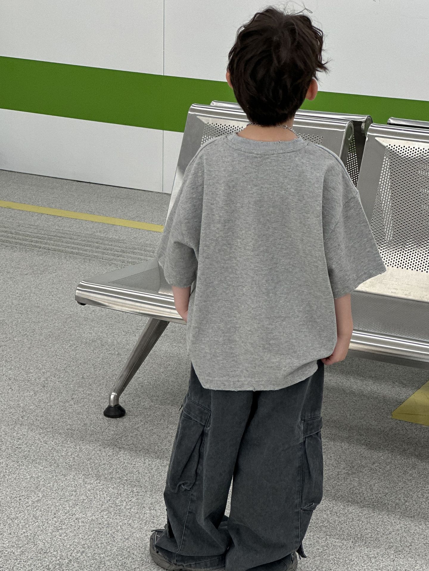童装儿童纯棉T恤2025夏季新款男童短袖韩版上衣百搭中小童夏装潮t详情8