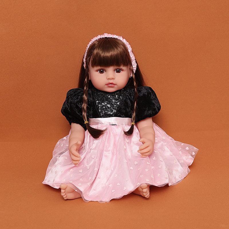 仿真娃娃婴儿重生娃娃女孩玩具公主礼物比换装儿童过家家玩偶芭洋详情5