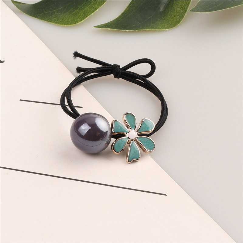 Korean style hair tie Internet celebrity Instagram forest-themed flower hair tie, stylish and elegant little Daisy hair band, hair tie rubber band pic 20