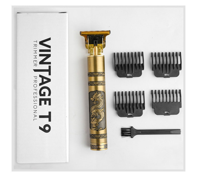 跨境电动理发器发廊专业雕刻电推剪油头推家用推剪光头神器电推子详情20