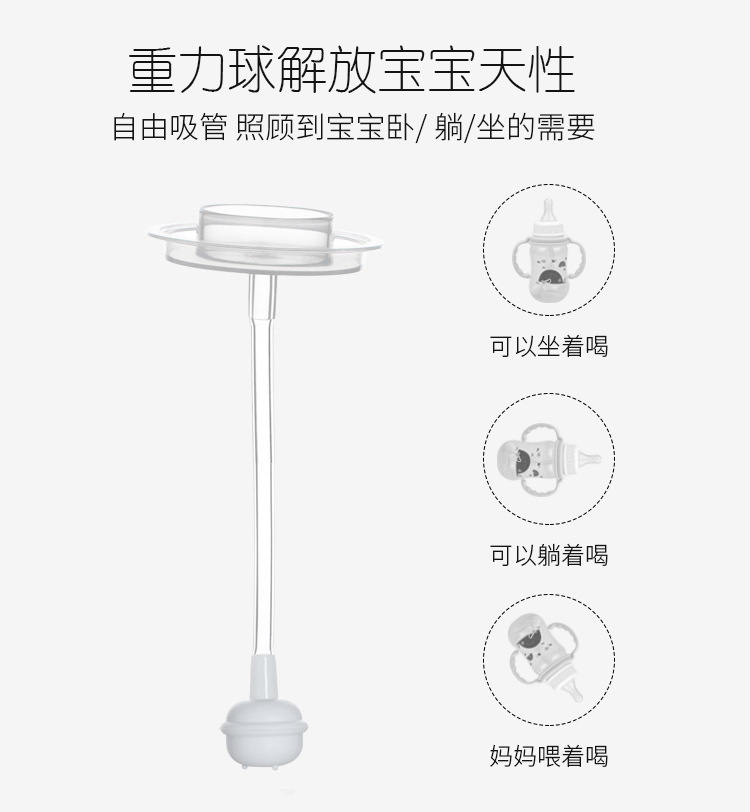 Warm Bear Creative Baby Bottle, plastic PP bottle, 150ml pacifier bottle, mother and baby products manufacturer wholesale pic 18