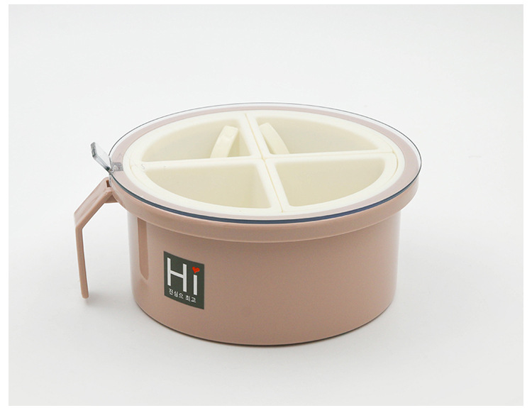 Seasoning jars, multi-style seasoning boxes, kitchen round household plastic chili jars, seasoning jars, salt jars, condiments pic 9