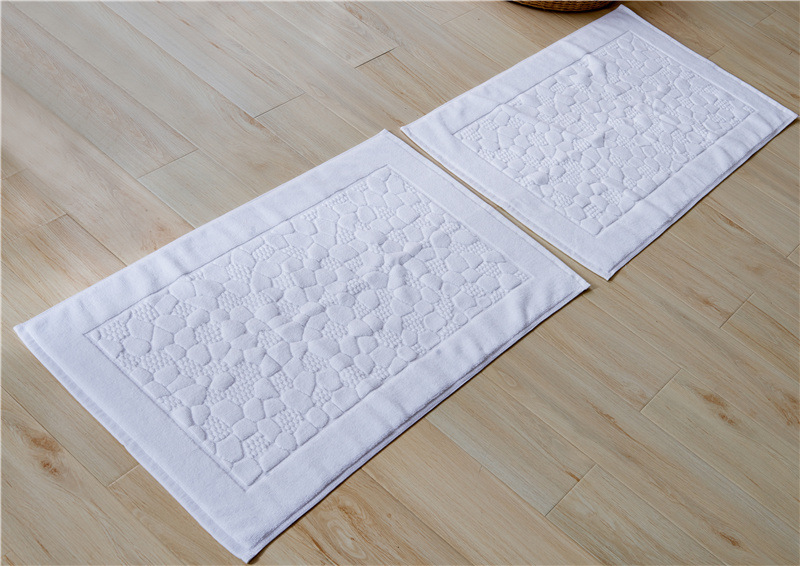 Factory supply of 16-count spiral plain woven pure cotton hotel towels, beauty salon bath towels, hotel and homestay wholesale square towels pic 26