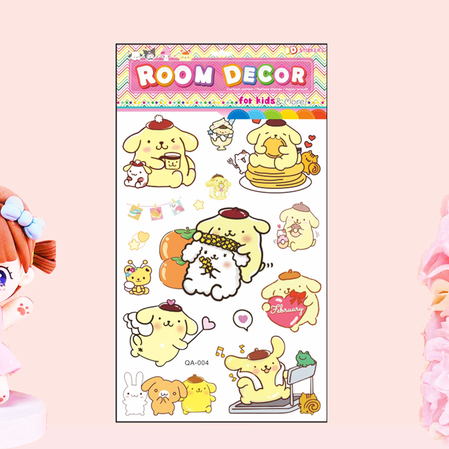 2024新款3D立体卧室客厅玻璃瓷砖装饰贴纸PVC卡通创意层层贴详情2