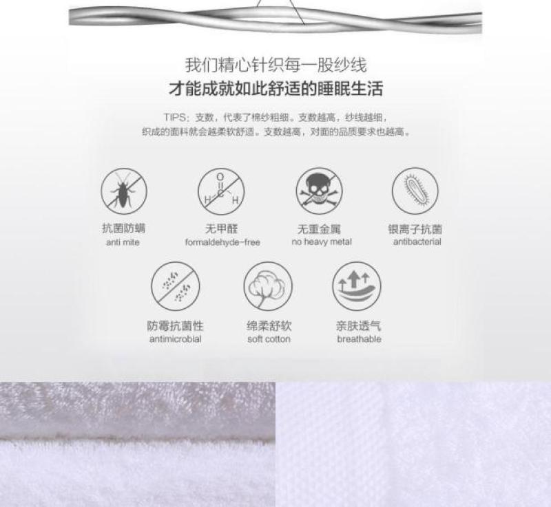 Five-star hotel pure cotton white thickened platinum satin small square towel bath towel pic 17