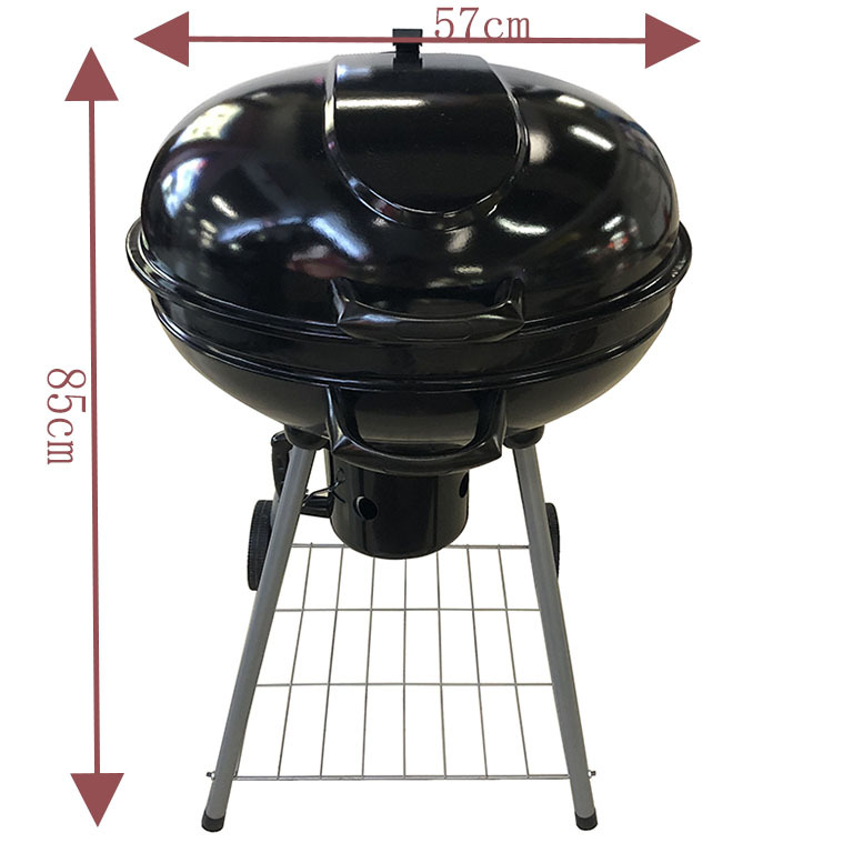 22-inch large Apple grill folding and storage portable outdoor barbecue grill for multiple users, outdoor barbecue rack pic 4