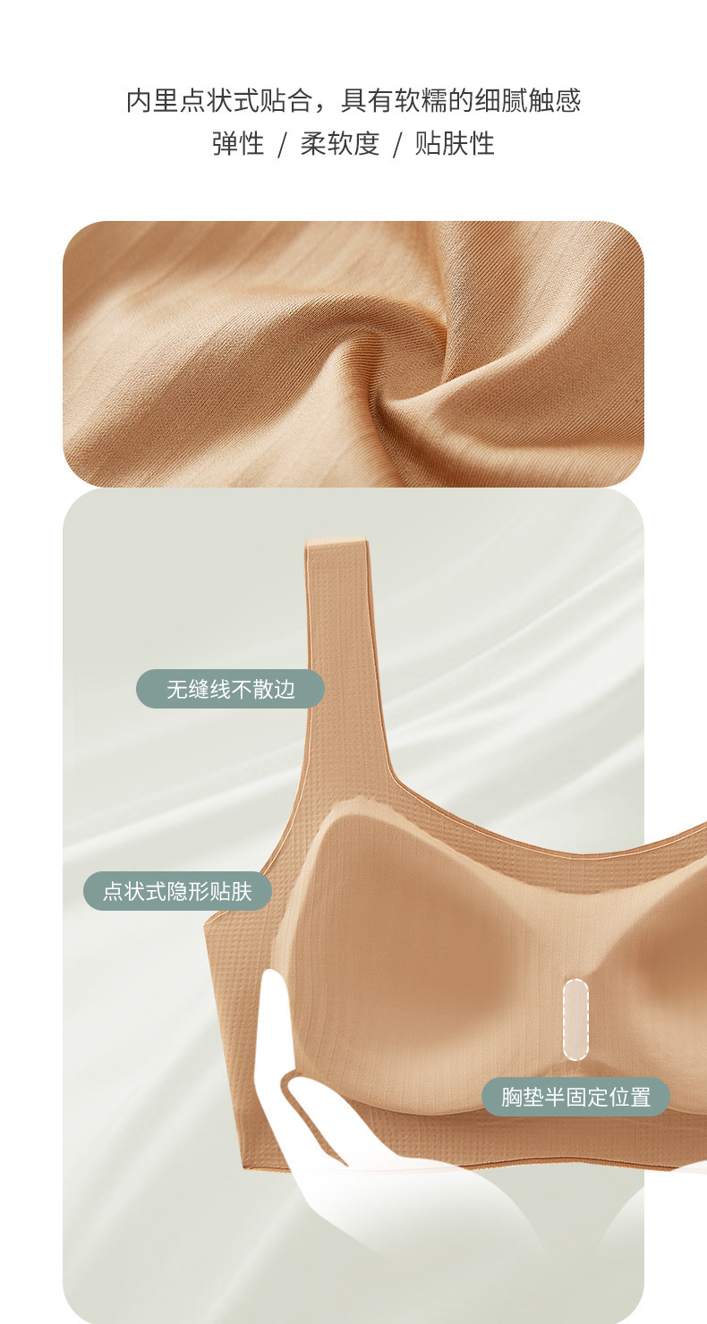 大U型露背 美背内衣女无痕小胸专用聚拢文胸内搭可外穿背心式胸罩详情20