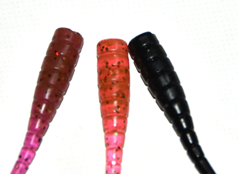 Dongle Jian Kuanglang Series JWC45# needle-tailed Root Fishing Sunfish Bait Worm Micro-material artificial Bait for lure Stream fishing pic 6