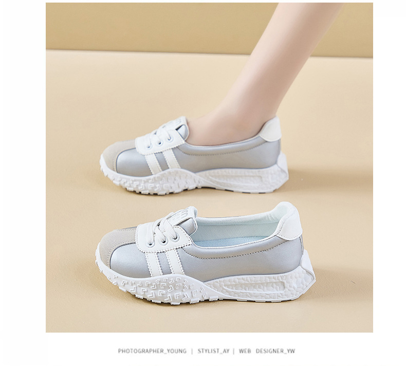 ins韩版阿甘鞋女潮2024秋季新款厚底增高学生运动跑步休闲HQ6602详情14