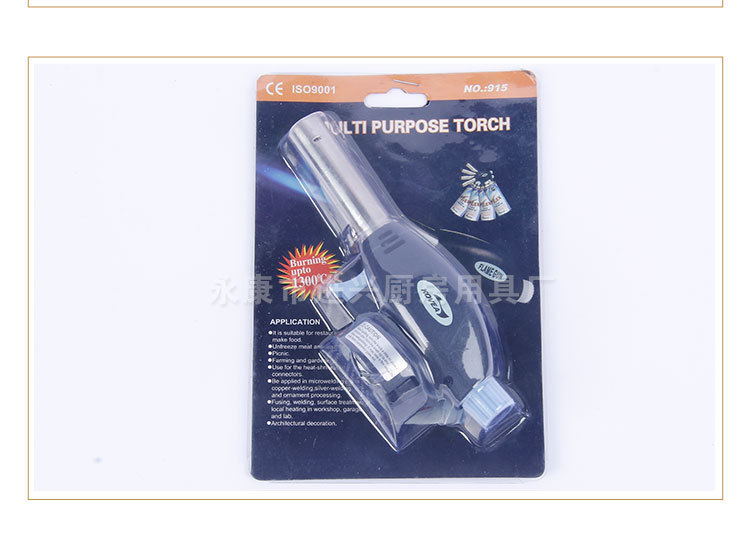 新款气罐喷灯 多功能焊枪 烘焙烧烤工具火焰点火厨房喷枪厂家直销详情8