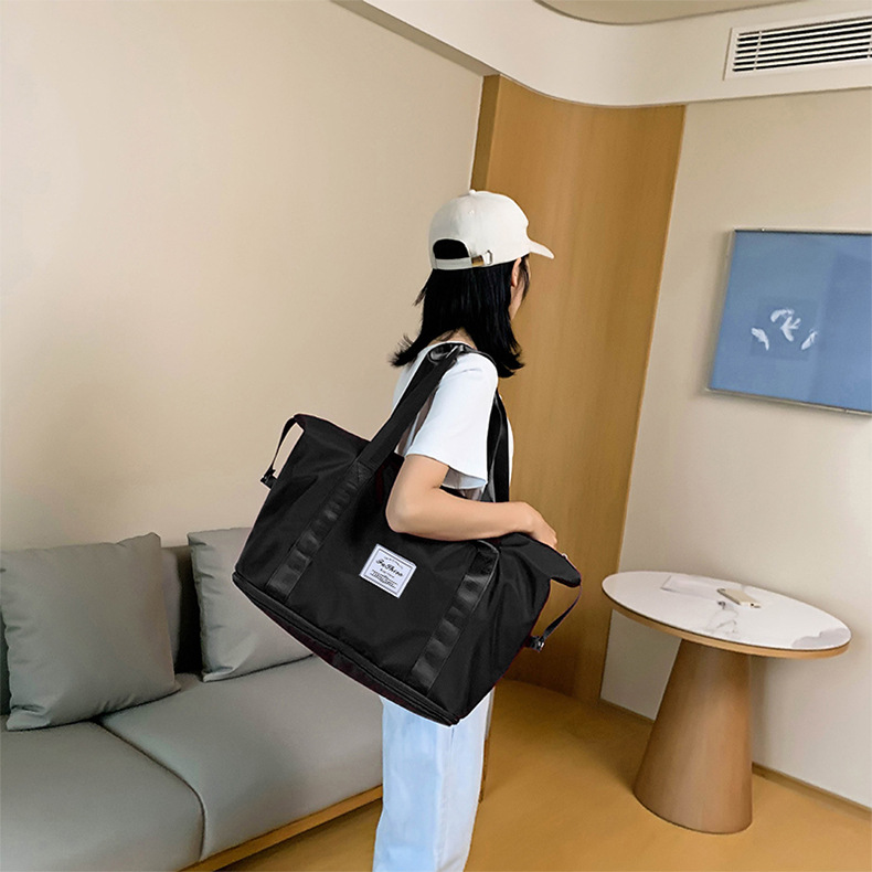 瑜伽健身包大容量户外旅行包可印LOGO干湿分离运动手提单肩包批发详情18
