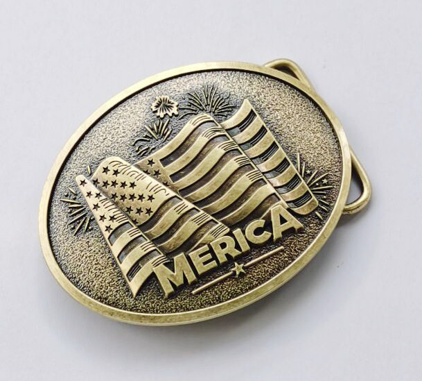 High-quality European and American style belt buckles and American flag belt buckles are selling well on cross-border platforms pic 4