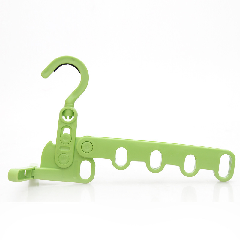 Folding clothes drying rack hooks, indoor multi-functional wall-mounted clothes drying rack, wall-mounted five-hole drying rack, a perfect clothes drying tool pic 7