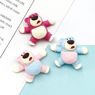 Pastoral style doughnuts, sweet and creative diy accessories, resin parts, homemade cream glue phone case materials wholesale pic 6