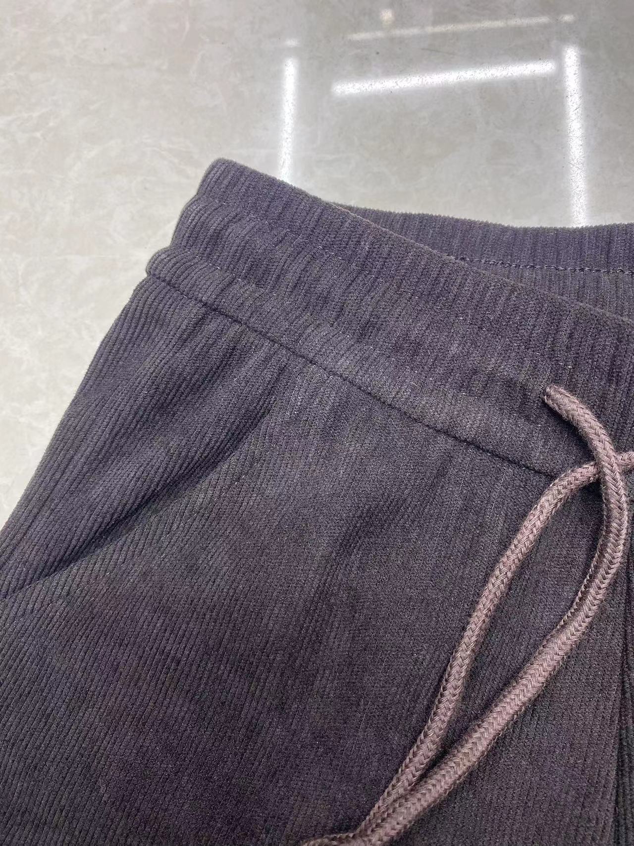 2022春季新款中老年女装木棉绒超细条打底裤妈妈装长裤女裤地摊详情7