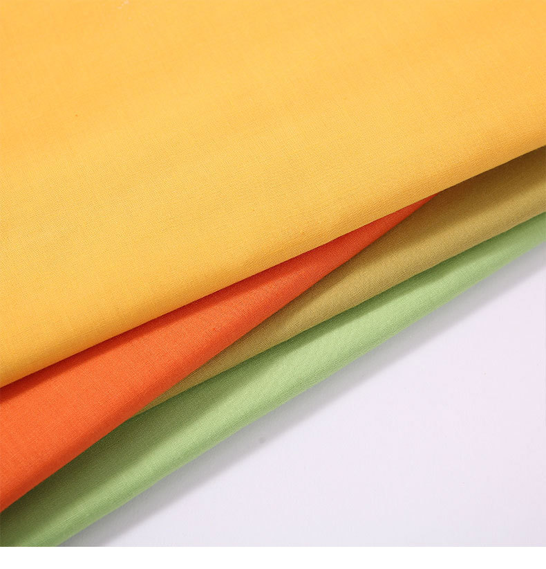 In stock TC polyester-cotton poplin fabric 96*72 pocket fabric for the inner lining of clothing and the edge trim of the toy lining fabric pic 1