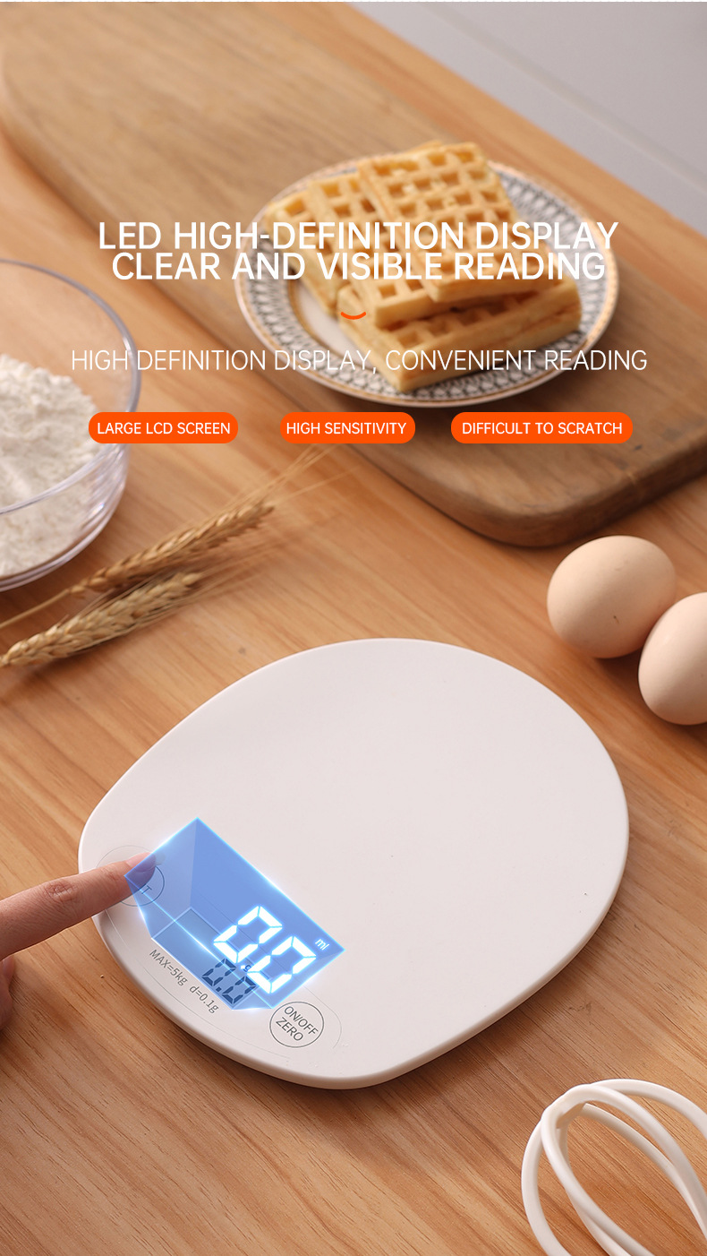 家用厨房食物称小型迷你电子烘焙克重称小台秤高精度厨房秤电子秤详情25