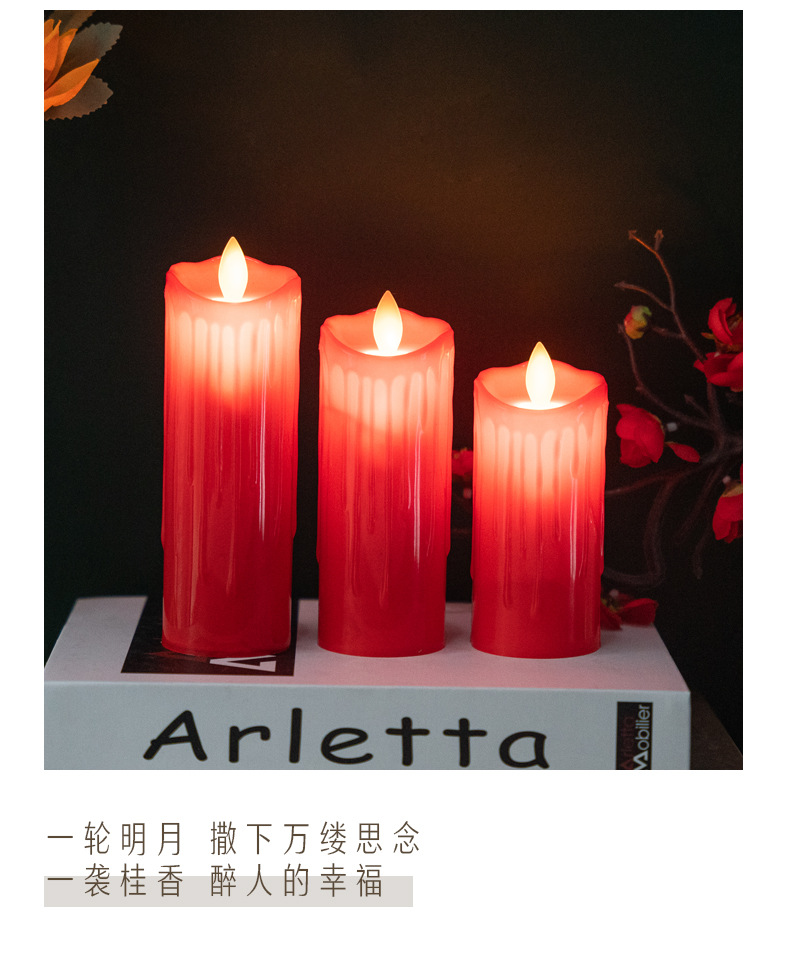 Wholesale of electronic candle lamps, offering lamps, Buddha lamps, swing wick simulation candles, fake candles, wedding and Buddha worship candles pic 2
