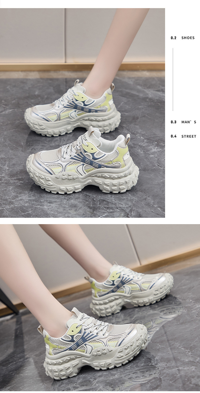 ins韩版新款老爹鞋女2024秋季学生跑步运动厚底增高休闲鞋BN8807详情17