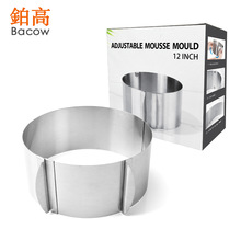 12-piece set of stainless steel cookie molds, heart-shaped star flower-shaped round cake molds, baking mousse rings, and flower cutting tools pic 15