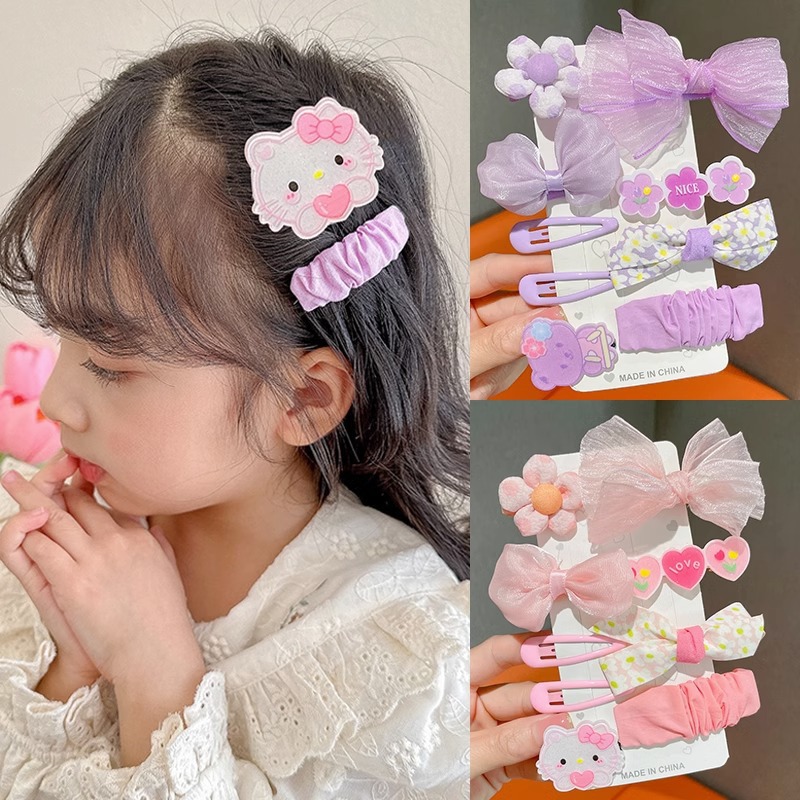 星黛露儿童发饰女童卡通碎发夹可爱刘海夹发卡女孩夹子后脑勺头饰详情14