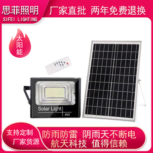 户外太阳能灯家用庭院灯led防水投光灯大功率太阳能路灯厂家批发详情20