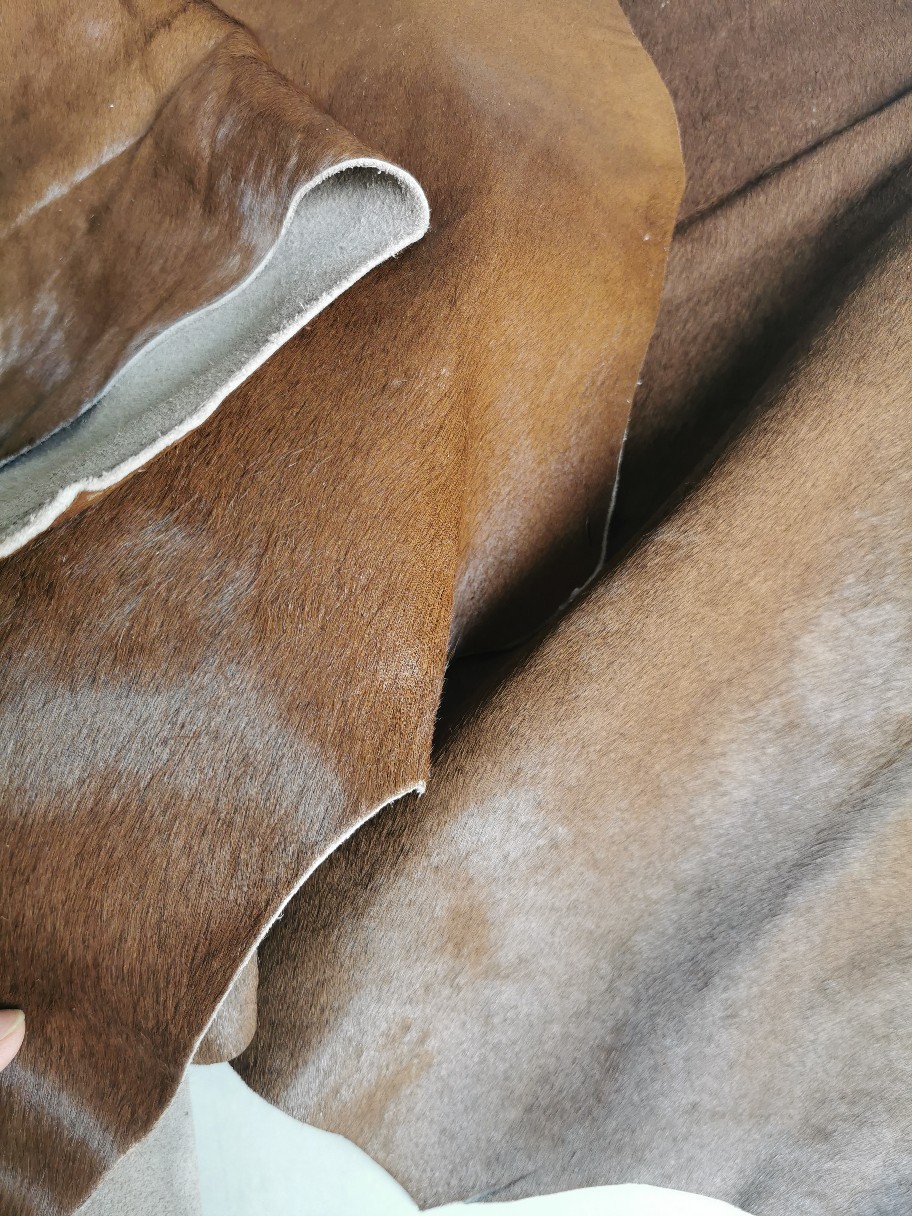 哈牛真皮2020马毛复古耳环树叶长款欧美耳饰 各种颜色马毛都可订详情5