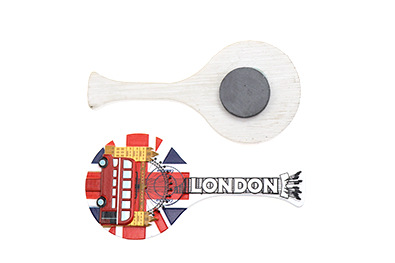 专业厂家定制 英国伦敦系列冰箱贴 英国伦敦吉他小提琴3D立体彩印树脂冰箱贴旅游纪念品详情3