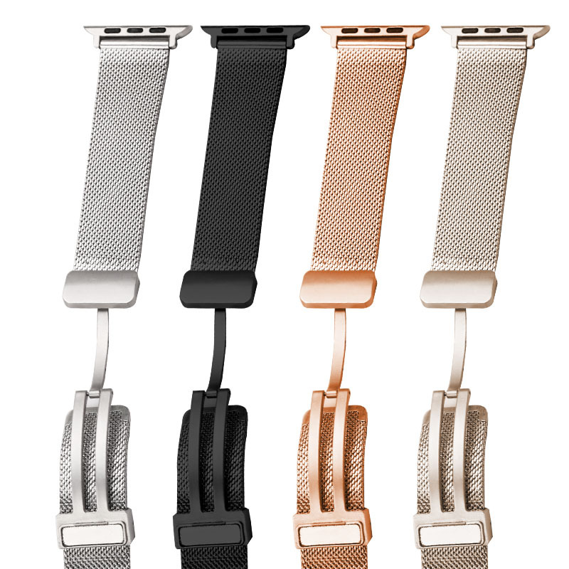 Applicable for iwatch straps, Samsung, Huawei GT3 three-pearl apple straps, and apple watch8 three-pearl watch straps pic 1