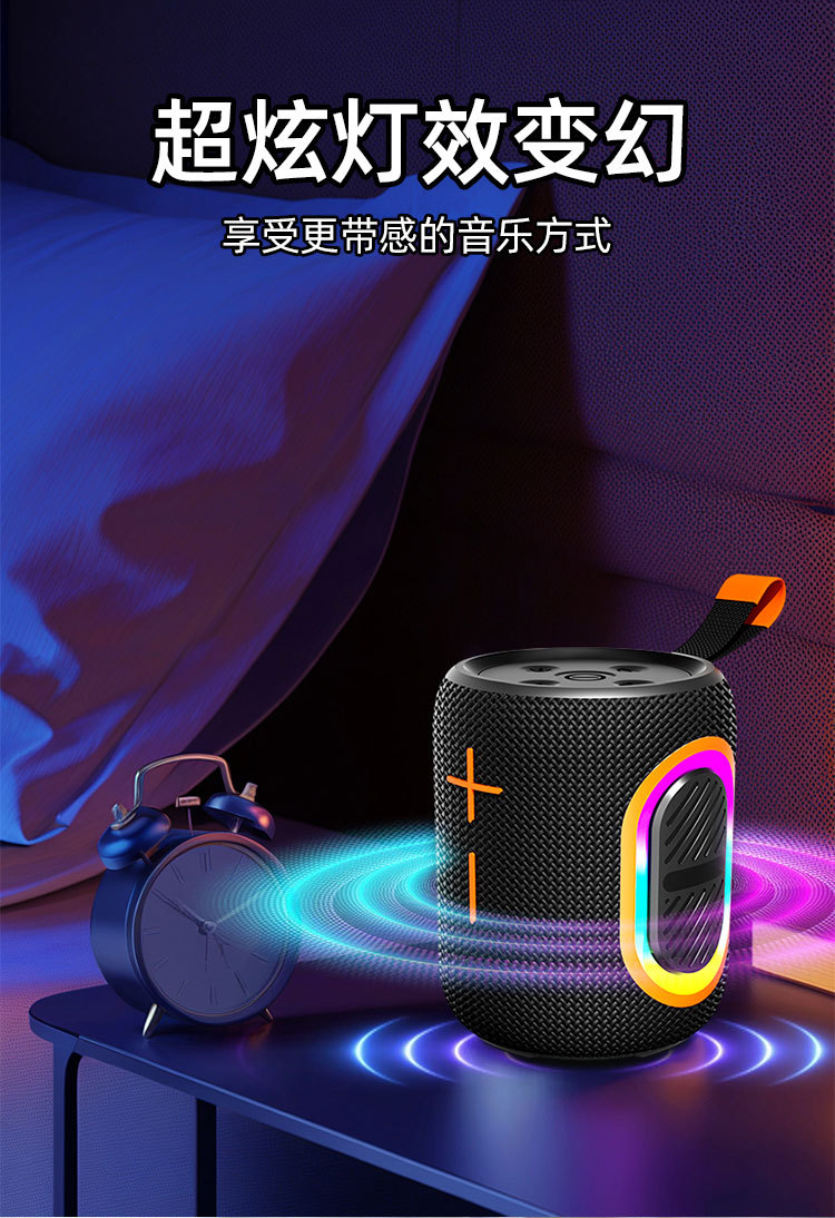 A360外贸无线蓝牙音箱 户外插卡重低音炮小音响 语音播报迷你音箱详情6